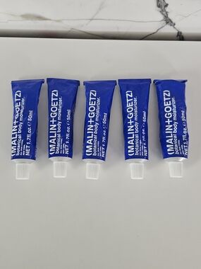 RESERVED New Sealed Malin+Goetz Botanical Body Moisturizer Travel Size Set of 5